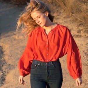 Doen Jane Blouse in Pepper